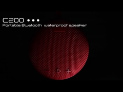 Маленький армейский зеленый беспроводный Bluetooth динамик Фарбический материал 800mAh 10M диапазон