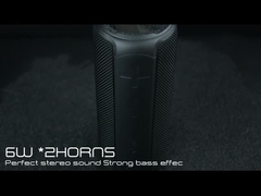 Премиальный светодиодный беспроводный динамик 12 Вт водонепроницаемый IPX7 с функцией TWS