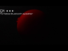 Маленький мини наружный динамик, 3,7 В 800 мАч Bluetooth динамик с бас-радиатором