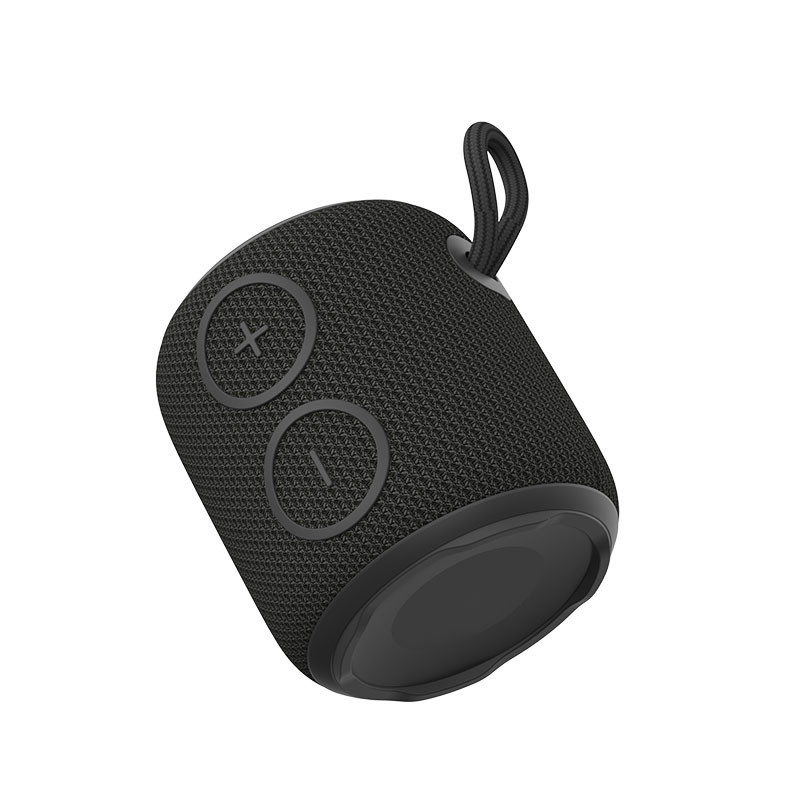 Черная портативная мини на открытом воздухе сила водоустойчивое IPX7 выхода 5W диктора 8cm*8.9cm