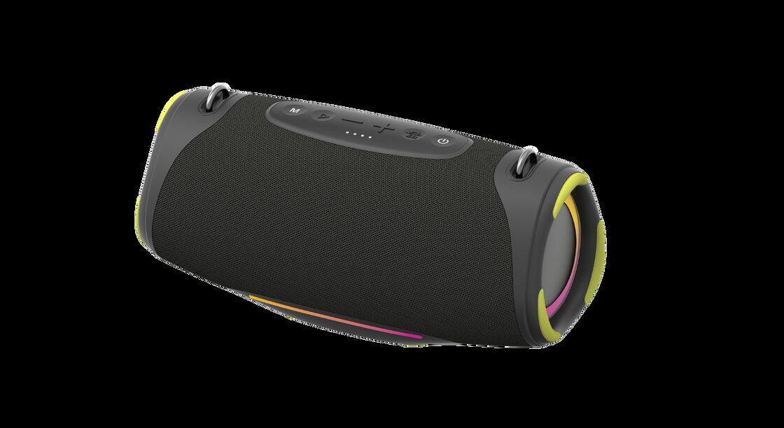 High End Bluetooth Speaker with LED RGB Light and Big Bass for Wireless Party Sound